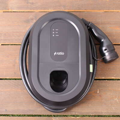 Ratio Solar Laadstation 7,5 meter vaste laadkabel 3 fase 16A - 32A - Wireless Sensorbox