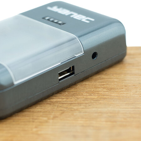 Yanec Universele batterijlader | multifunctionele autolader | 4,2V - 5V - 8,4V