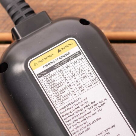 Carpoint Mobiele thuislader type 2 - 5 meter - 8-16A