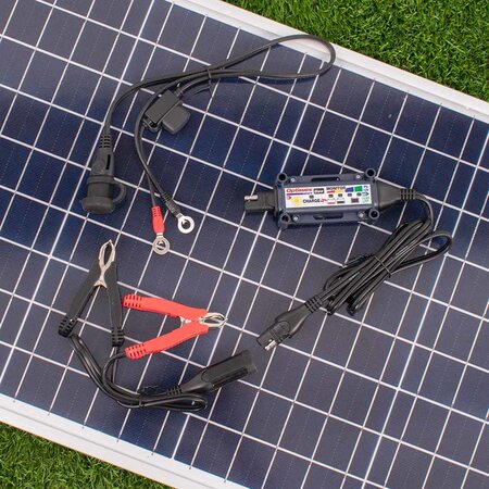 Tecmate Optimate Solar 80W zonnepaneel - Travel kit - Retour