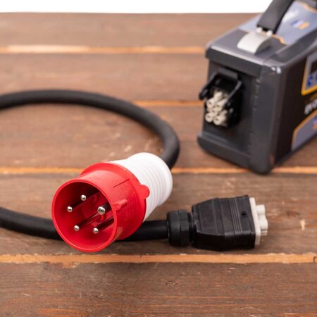 GYS Super Pro Smart Mobiele lader type 2 - tot 3 fase 32A - 6 meter