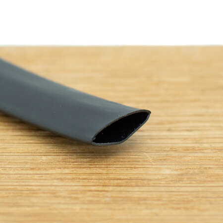Krimpkous met Lijm 9-3 mm Zwart krimpverhouding 3:1 - 50 cm