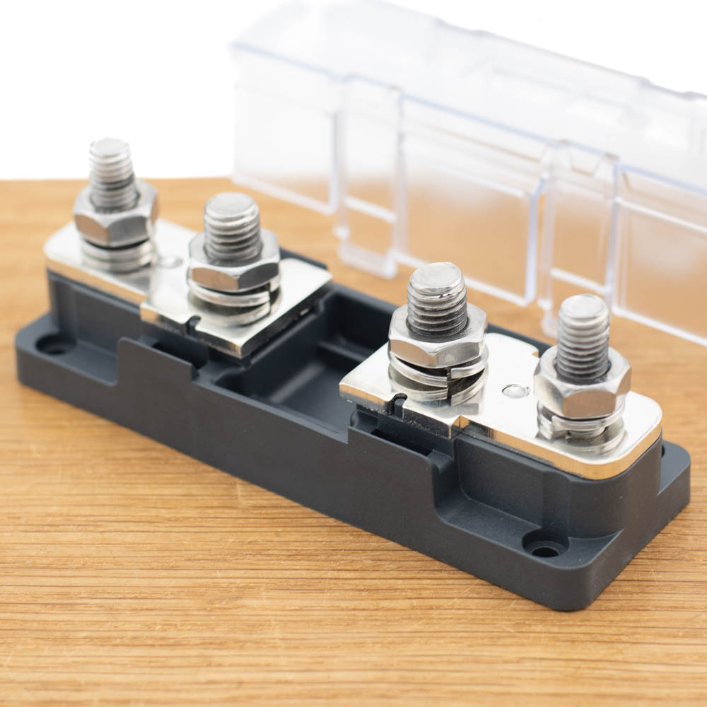Zekeringhouder voor Class T zekering 450 - 600A - M10 - M12