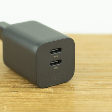 Yanec GaN Snellader 2 x USB-C 65W