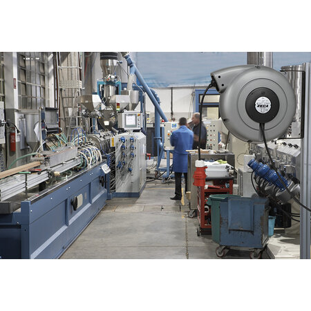 Zeca Veerhaspel / kabelhaspel ZE7325 | 3G 2,5mm2 kabel | 20+2 meter