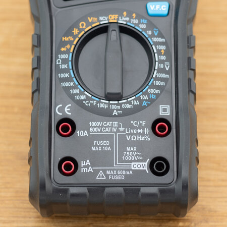 C-Kom Digitale Multimeter KDM100 10000 counts CAT III/IV 1000/600V