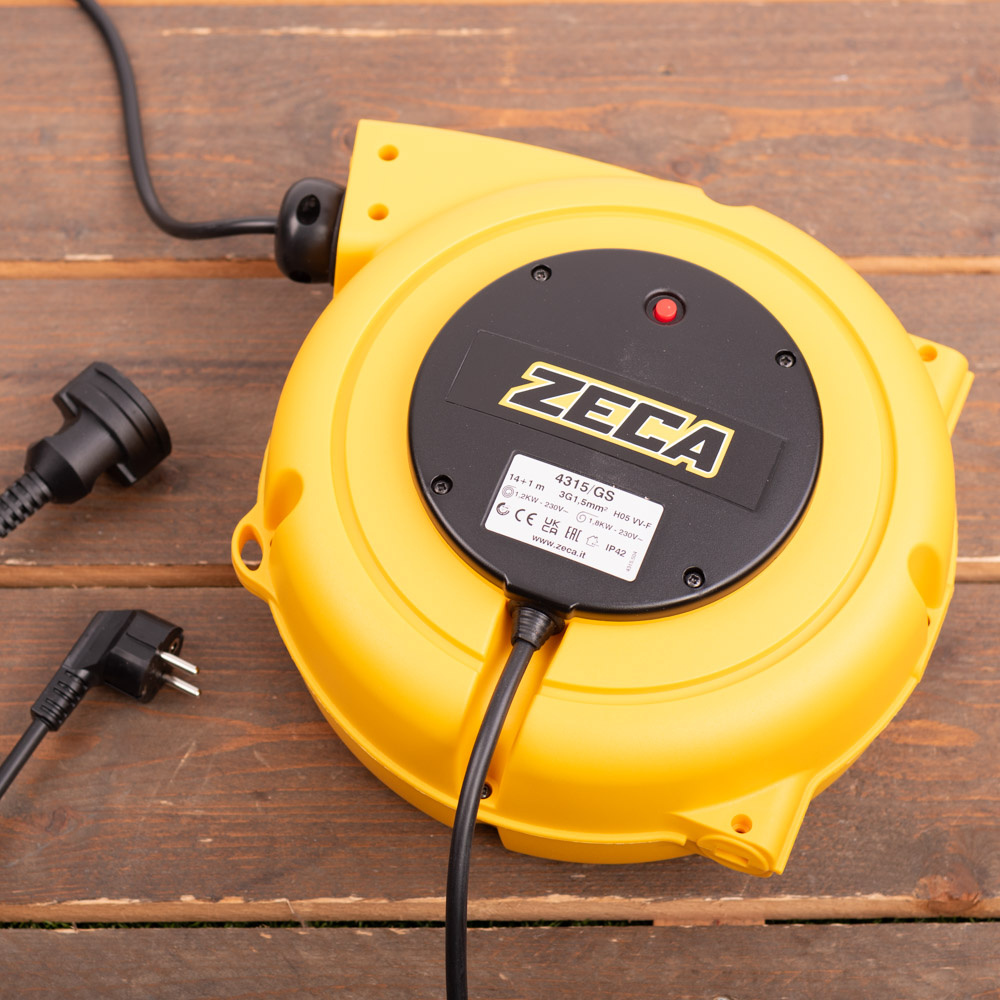Veerhaspel 4315 GS 3G 1,5mm2 | 14+1m Schuko