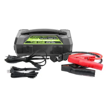 Lokithor The One JTC4250 Jumpstarter, Tester, Acculader