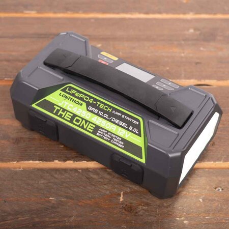 Lokithor The One JTC4250 Jumpstarter, Tester, Acculader