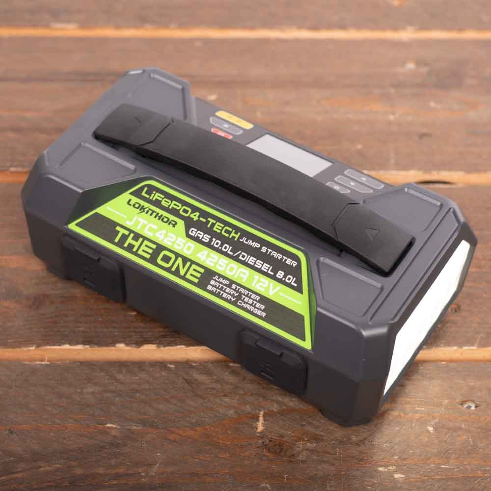 The One JTC4250 Jumpstarter, Tester, Acculader