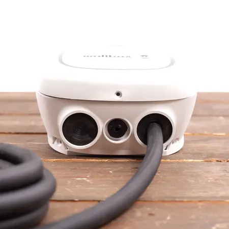 Wallbox Pulsar Max 7,4 kW - EV Laadstation Wit type 2 met vaste rechte laadkabel