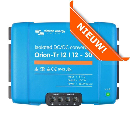 Victron Orion-Tr 12/12-30A (360W) Geïsoleerd - Retour
