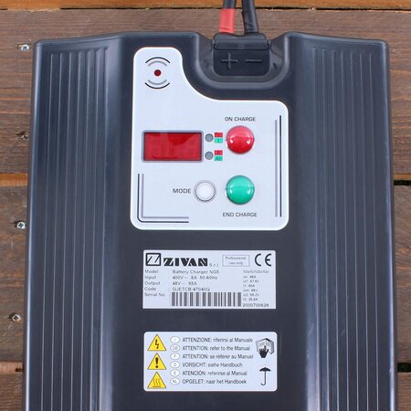 Zivan NG9PLUS Hoogfrequent Acculader 36V 200A