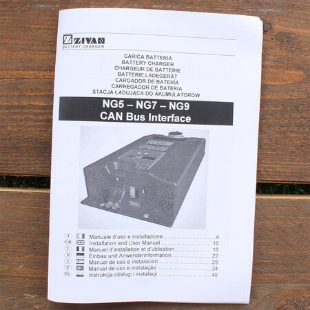 Zivan NG9 Hoogfrequent Acculader 48V 145A