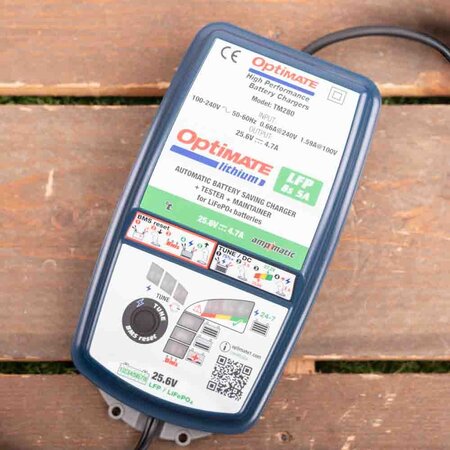 Tecmate Optimate Lithium LiFePO4 25,6V 8s 5A