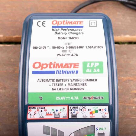 Tecmate Optimate Lithium LiFePO4 25,6V 8s 5A