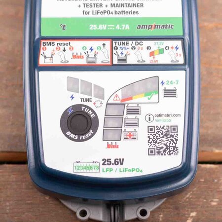 Tecmate Optimate Lithium LiFePO4 25,6V 8s 5A