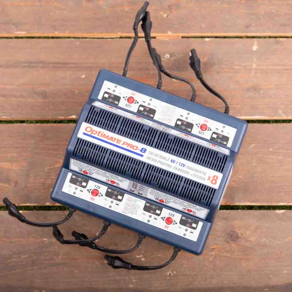 Optimate Pro 8 - 6V/12V - 8 x 1A