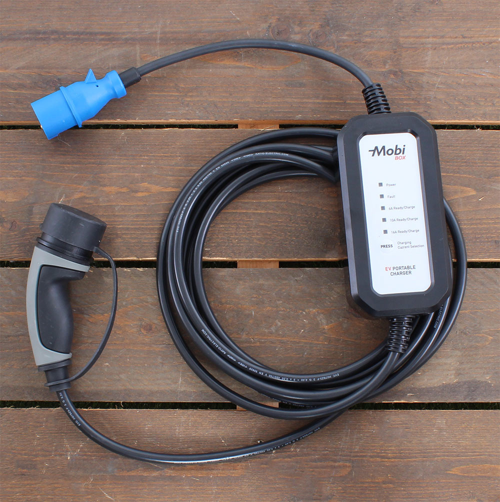 Mobiele lader type 2 naar CEE - 10 meter