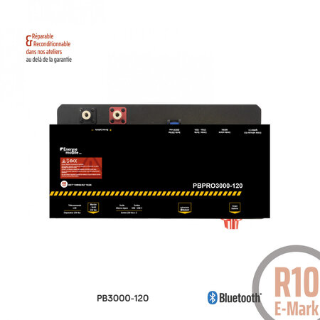 Energie mobile Compleet LiFePO4 Power Station 230V Powerbox Pro 3000-120