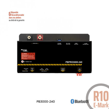 Energie mobile Compleet LiFePO4 Power Station 230V Powerbox Pro 3000-240