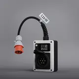 dé Mobiele Wallbox type 2 - Open eind - CEE - 3 fase 16A