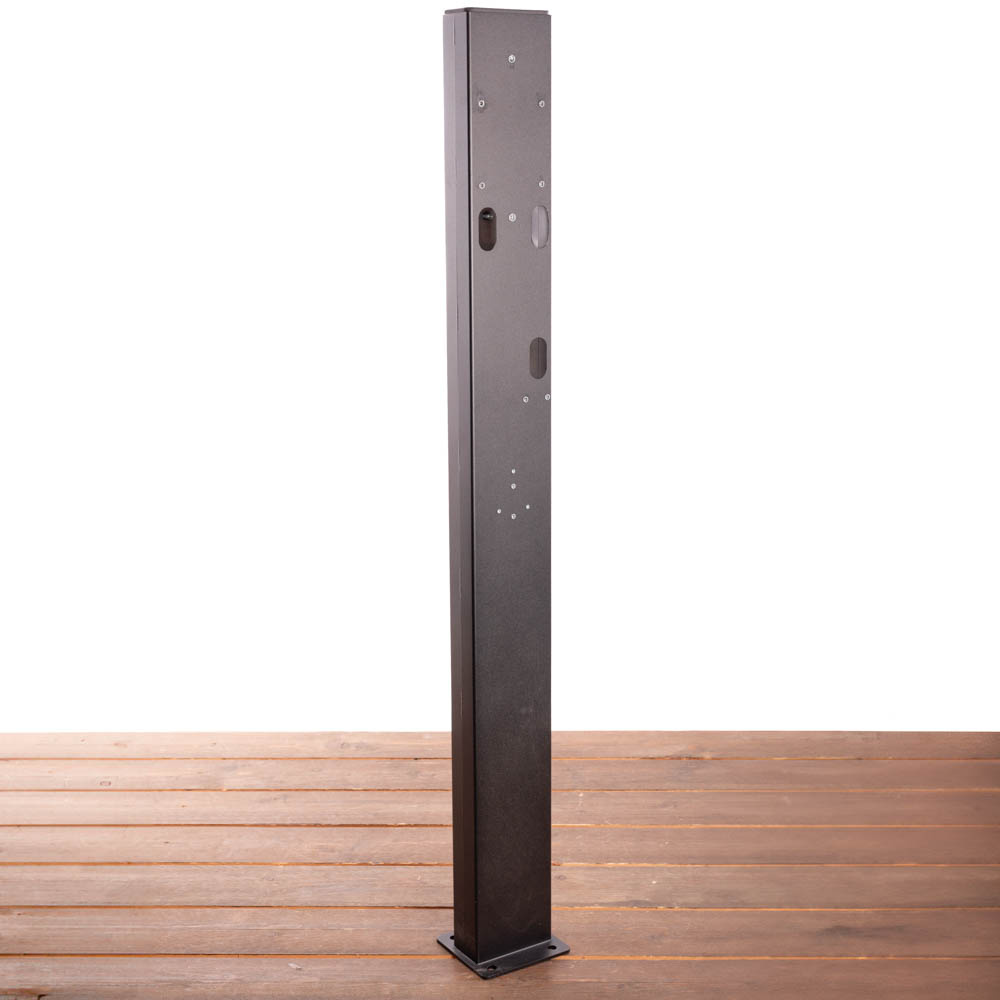 Laadpaal voor 2 Volt Time laadstations - Zwart