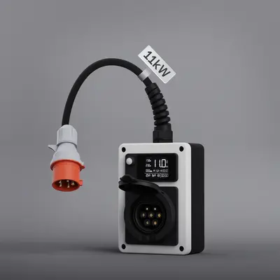 dé Mobiele Wallbox type 2 - CEE - 3 fase 16A