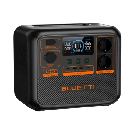 Bluetti Mobiel powerstation AC70P 1000W / 864Wh