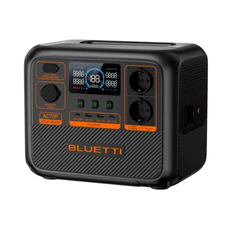 Bluetti Mobiel powerstation AC70P 1000W / 864Wh
