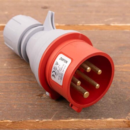 dé Mobiele Wallbox type 2 - Open eind - CEE - 3 fase 16A