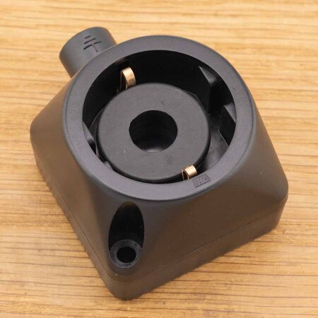 DEFA WarmUp Wandcontactdoos Zwart