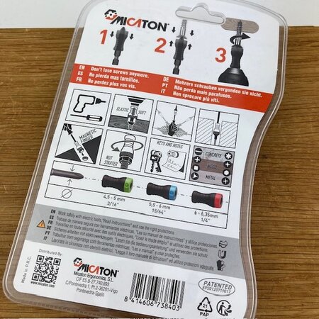 Micaton Zesdelige Magnetische Schroevendraaierset