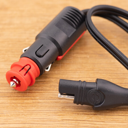 Tecmate Optimate SAE naar sigarettenaansteker of DIN O2