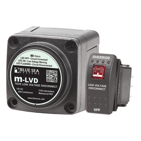 Blue Sea Systems Afschakelrelais 12V 65A