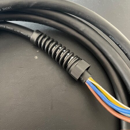 Webasto Laadkabel Type 2 naar open einde - 3x32A - 4,5 meter - Gebruikt