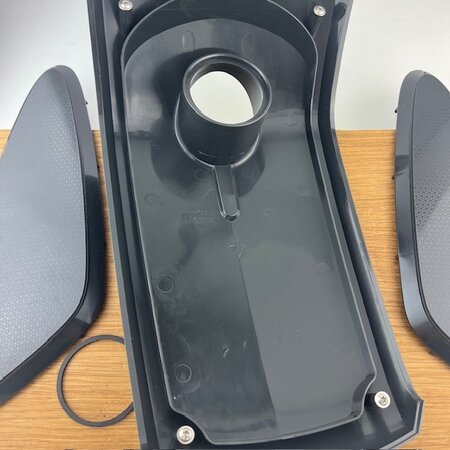 EVBox Cover/ Front voor Elvi met vaste laadkabel Zwart