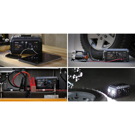Noco Genius GB500 Lithium-ion Boost PRO Jumpstarter 6.250A - 1,8 meter lange Startkabels