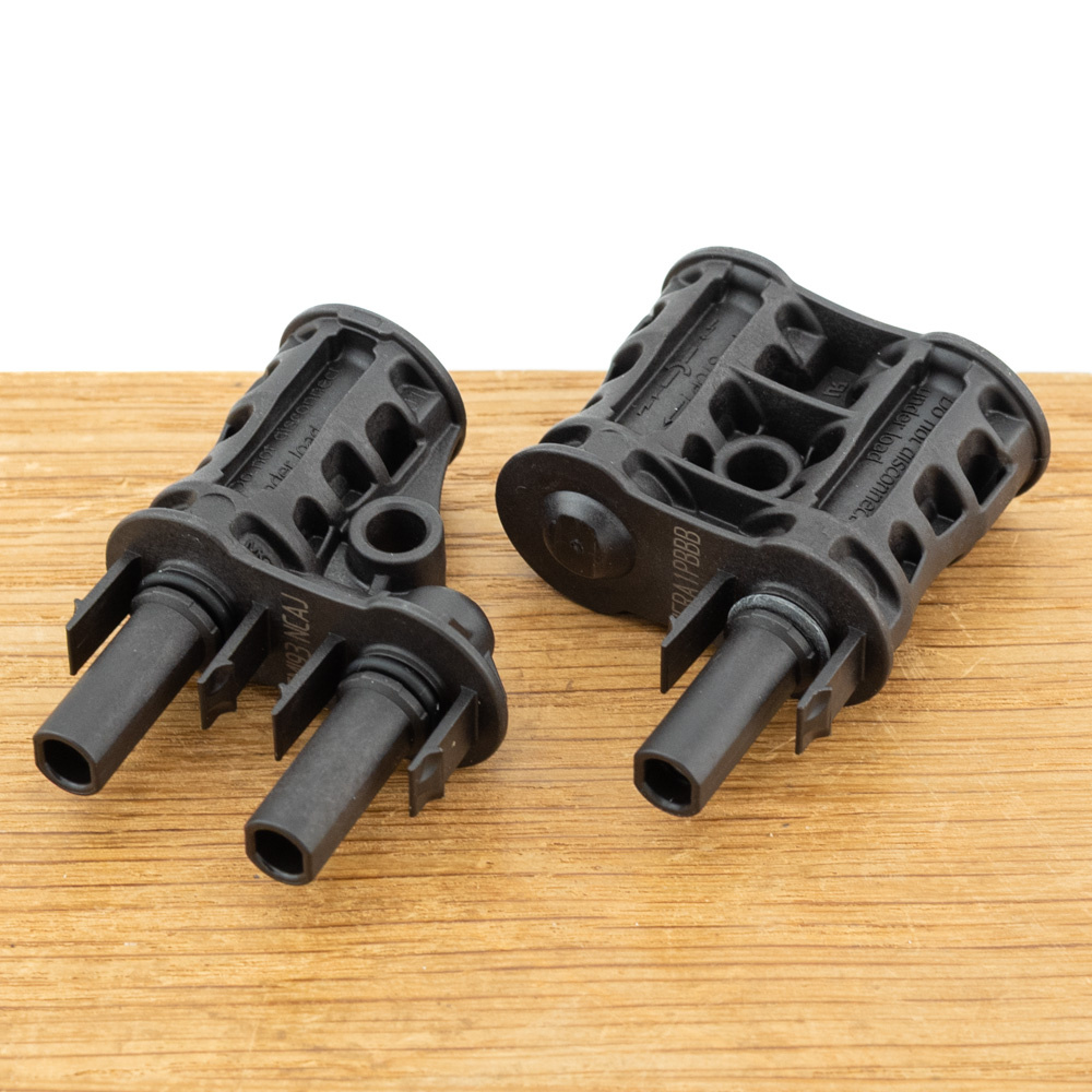 Set Staubli Solar MC4 Y-splitters Female naar Male en Male naar Female