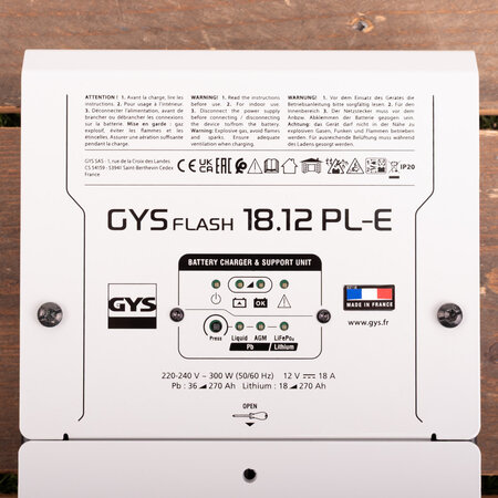 GYS GYSFLASH 18.12 PL-E | 12V 18A
