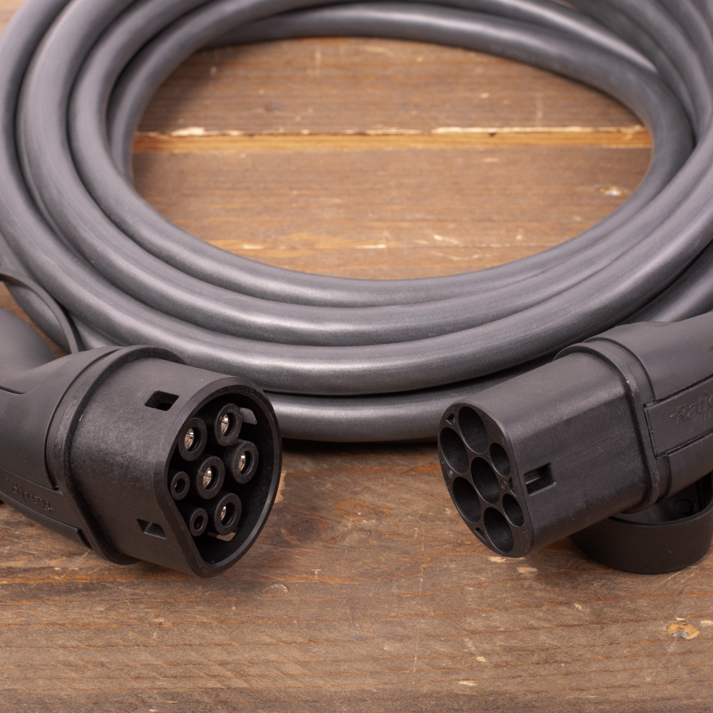 Premium Laadkabel type 2 naar type 2 - 3 fase 32A - 8 meter