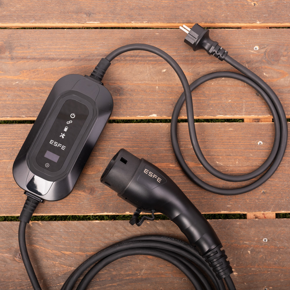 ESFE Mobiele thuislader type 2 - 5 meter - 8-16A