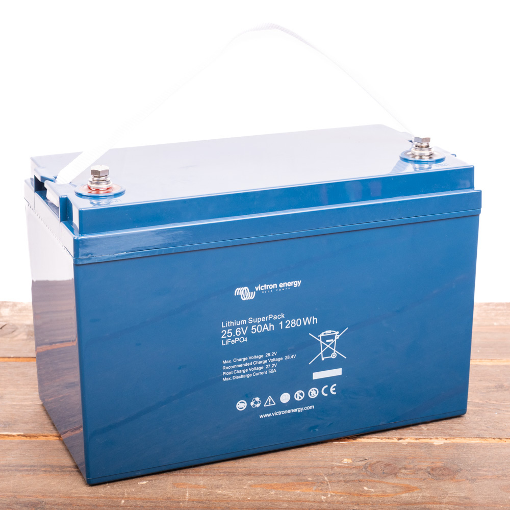 Lithium Accu SuperPack 25,6V/50Ah