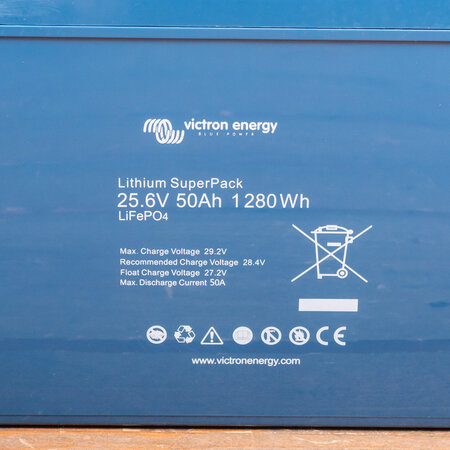 Victron Lithium Accu SuperPack 25,6V/50Ah - LiFePO4