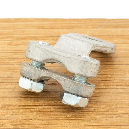 Kabeloog Messing Vertind 25mm2 Ø8mm Schroefaansluiting