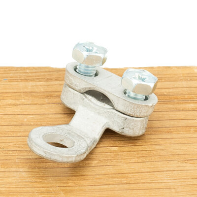 Kabeloog Messing Vertind 16mm2 Ø8mm Schroefaansluiting