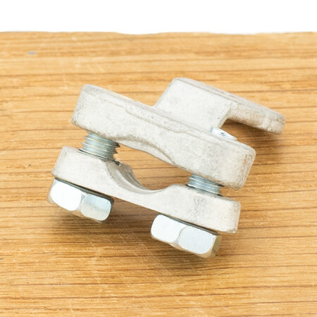 Kabeloog Messing Vertind 16mm2 Ø8mm Schroefaansluiting