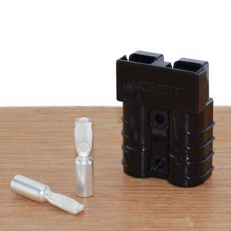 Anderson SB50 connector zwart - 10mm2