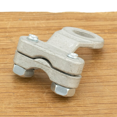 Kabeloog Messing Vertind 35mm2 Ø10mm Schroefaansluiting