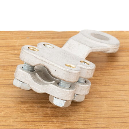 Kabeloog Messing Vertind 50mm2 Ø10mm Schroefaansluiting